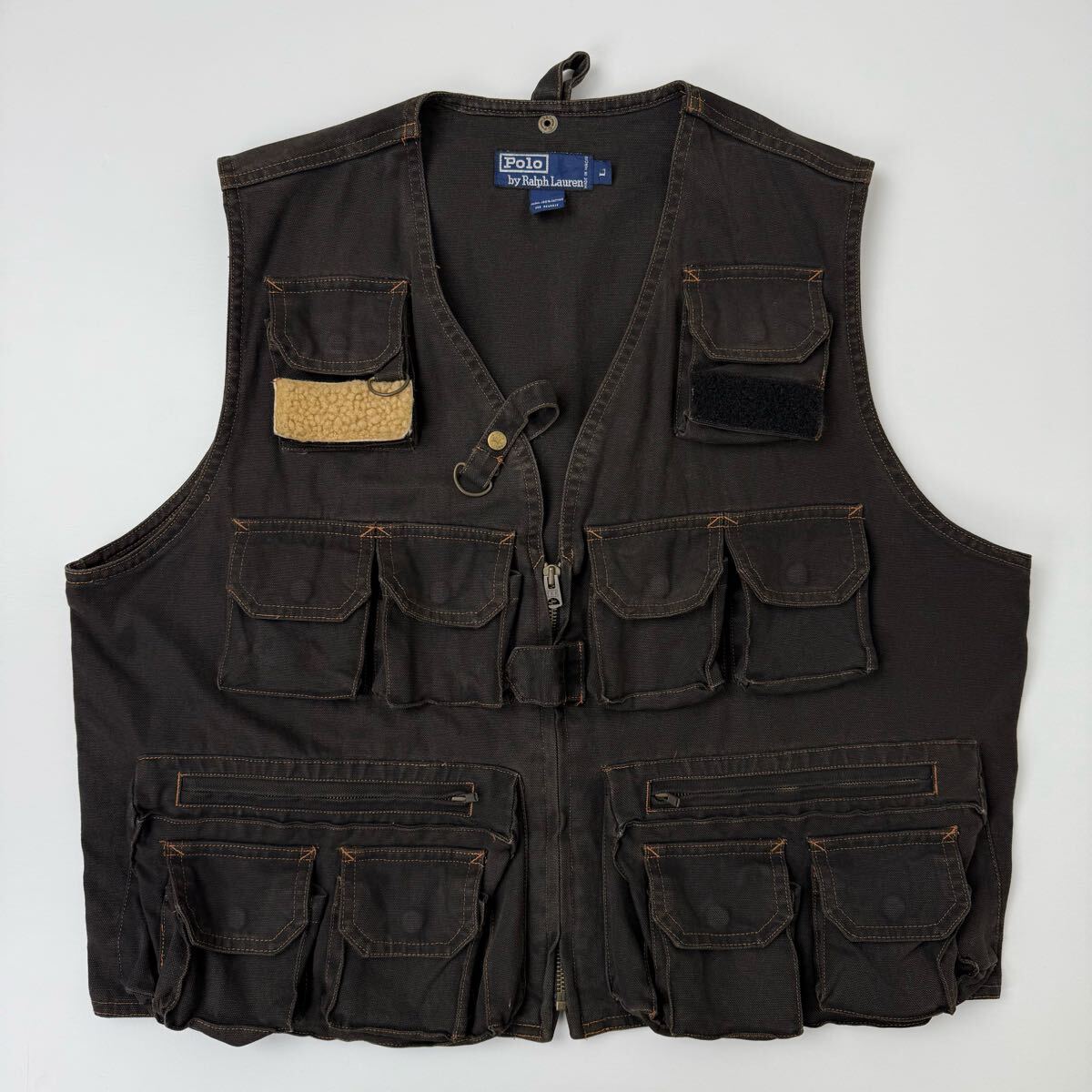 希少 Polo Ralph Lauren 90s ビンテージ フィッシングベスト 希少 Polo Ralph Lauren 90s ビンテージ フィッシングベスト