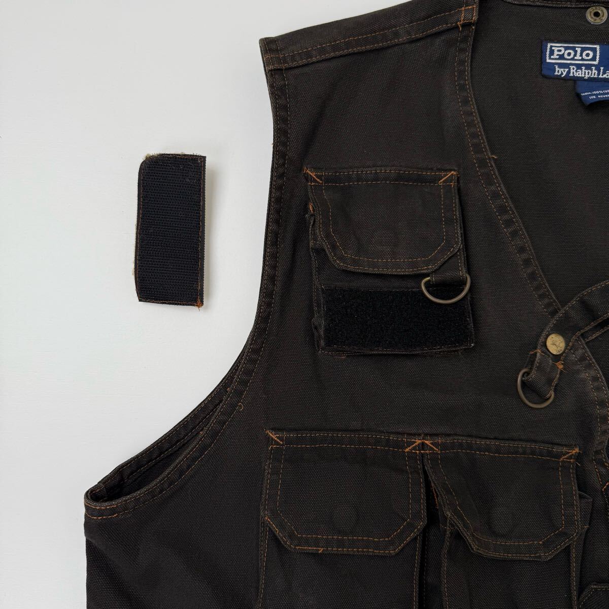 希少 Polo Ralph Lauren 90s ビンテージ フィッシングベスト 希少 Polo Ralph Lauren 90s ビンテージ フィッシングベスト