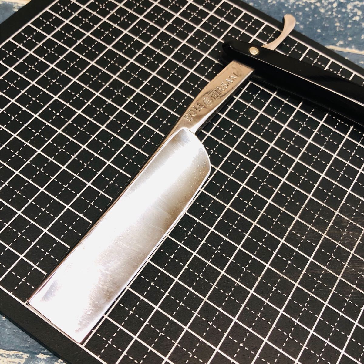 891☆ 西洋剃刀 岩崎 IWASAKI 三条製作所 理容 床屋 日本剃刀 891☆ 西洋剃刀 岩崎 IWASAKI 三条製作所 理容 床屋 日本剃刀