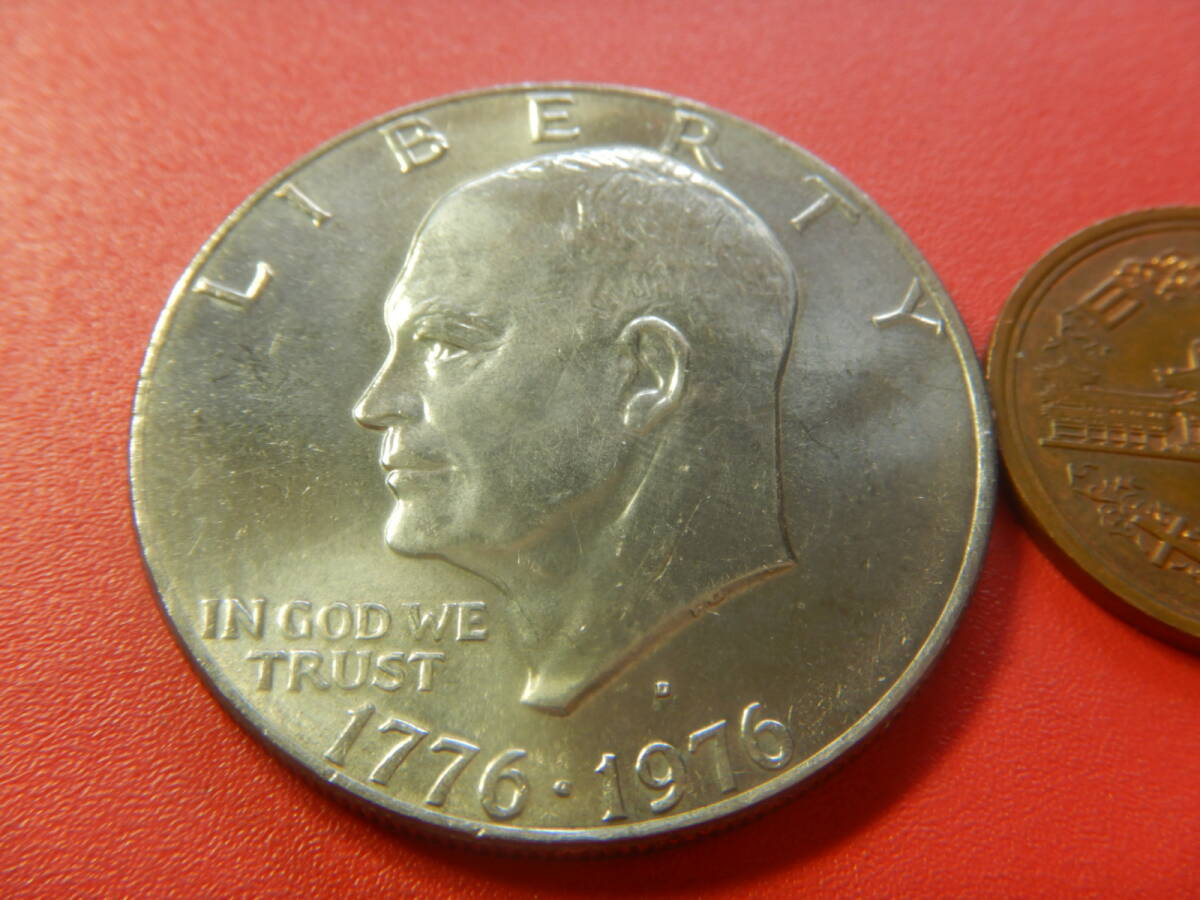 外国・USA/アイゼンハワー1ドル白銅貨:建国200周年記念(1976 外国・USA/アイゼンハワー1ドル白銅貨:建国200周年記念(1976
