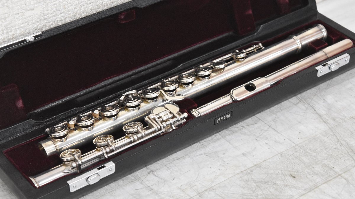 C 】3820 ☆YAMAHA YFL-784 #045316 フルート ヤマハ 925 刻印 C 】3820 ☆YAMAHA YFL-784 #045316 フルート ヤマハ 925 刻印