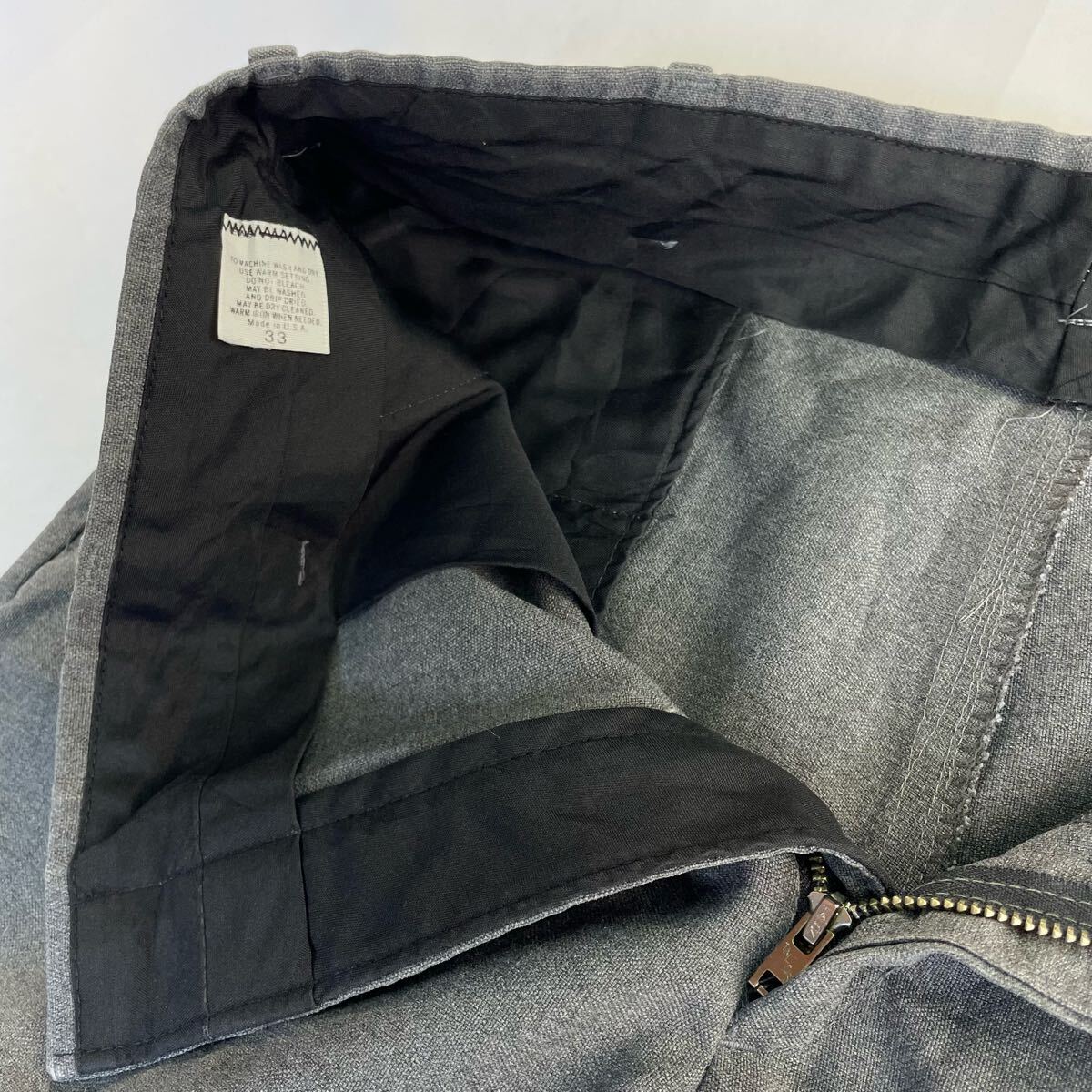 US Vintage アメリカ製 60-70s Unknown ノータック 霜降り US Vintage アメリカ製 60-70s Unknown ノータック 霜降り