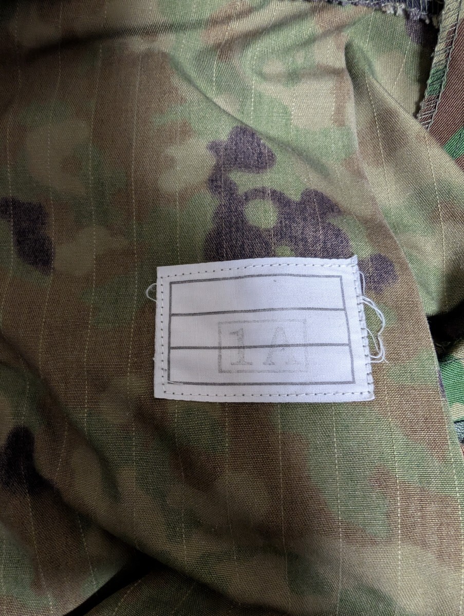 陸上自衛隊 迷彩服 戦闘服 上下セット 作業服 迷彩服3型 1A ノー