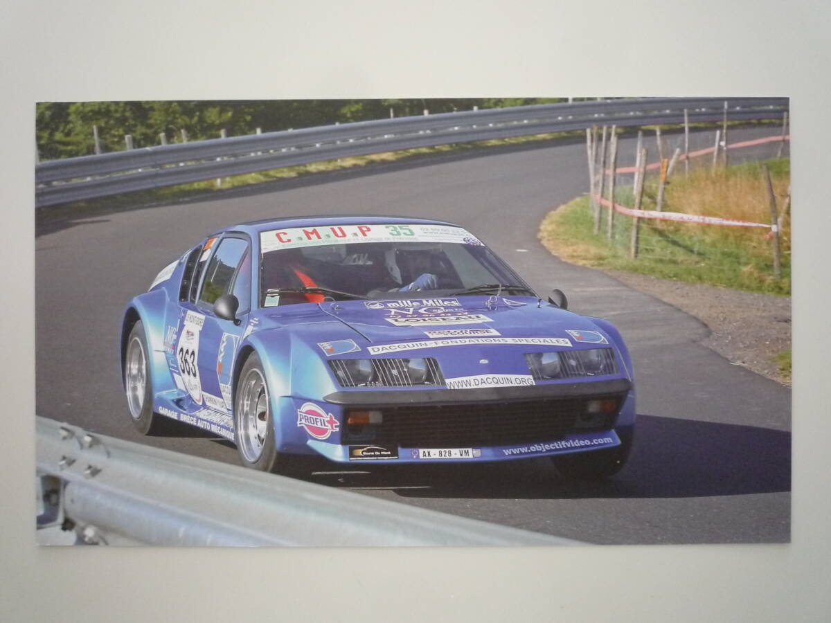 ミニポスター　ルノー　アルピーヌ　A310　送料無料_画像1