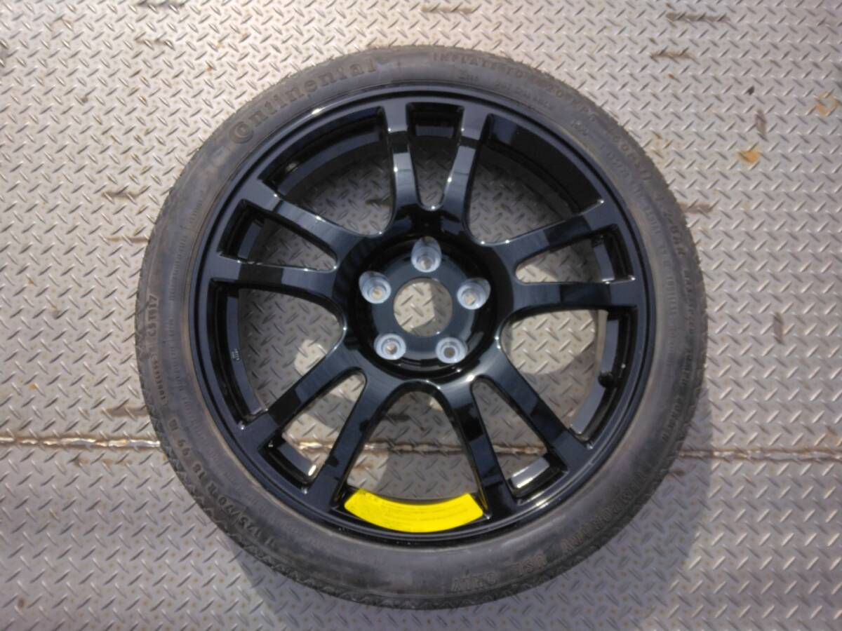 日産純正 V36 アルミ テンパータイヤ スペアタイヤ 18インチ 日産純正 V36 アルミ テンパータイヤ スペアタイヤ 18インチ