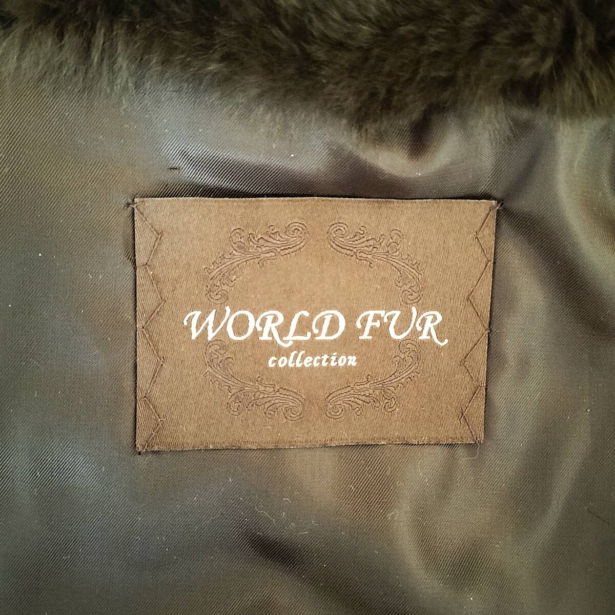 未使用 タグ付き 美品 WORLD FUR ワールドファー ファー 毛皮 未使用 タグ付き 美品 WORLD FUR ワールドファー ファー 毛皮