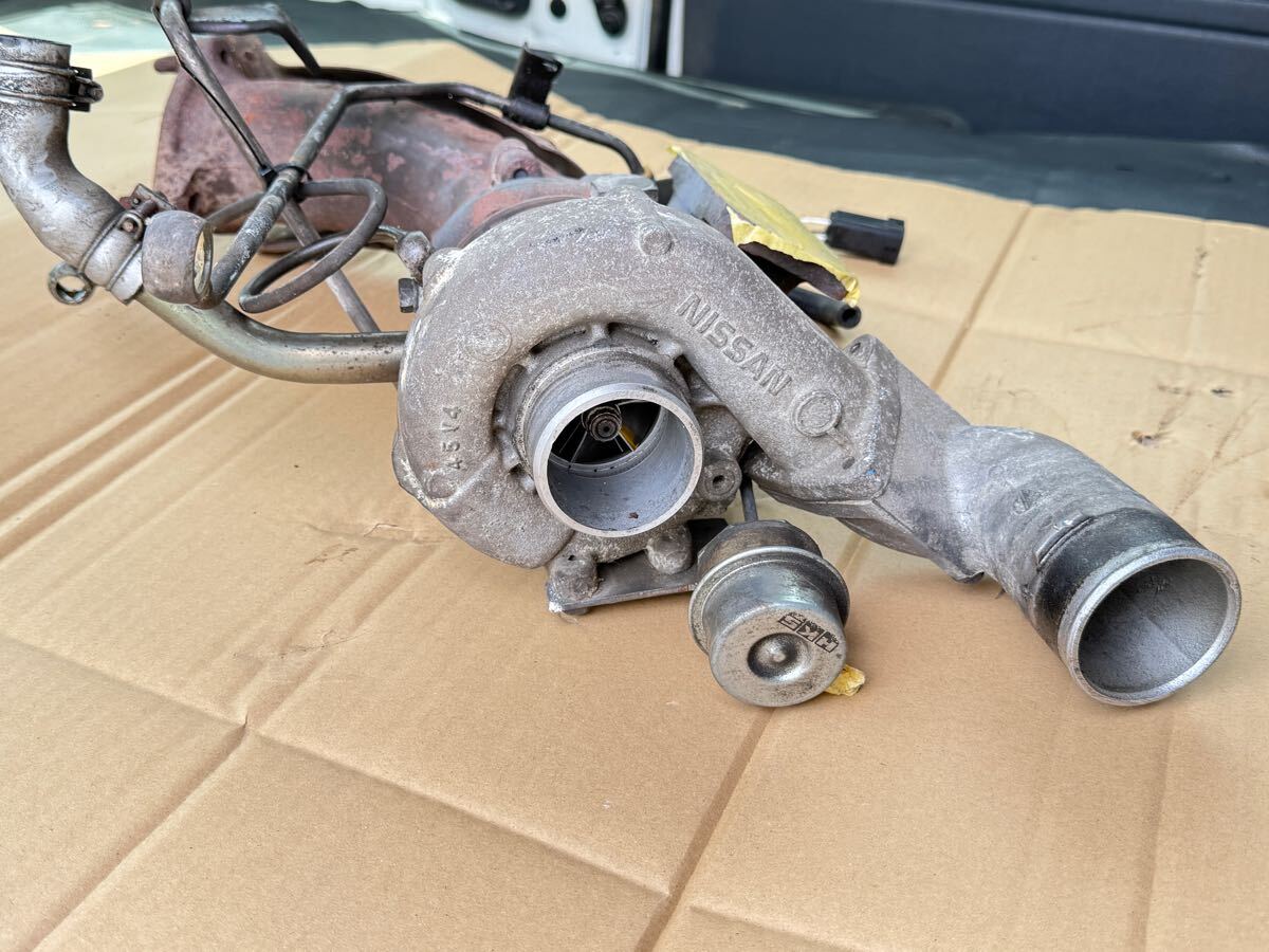 実動外し】R34 ER34 RB25 純正 タービン セット スカイライン 実動外し】R34 ER34 RB25 純正 タービン セット スカイライン