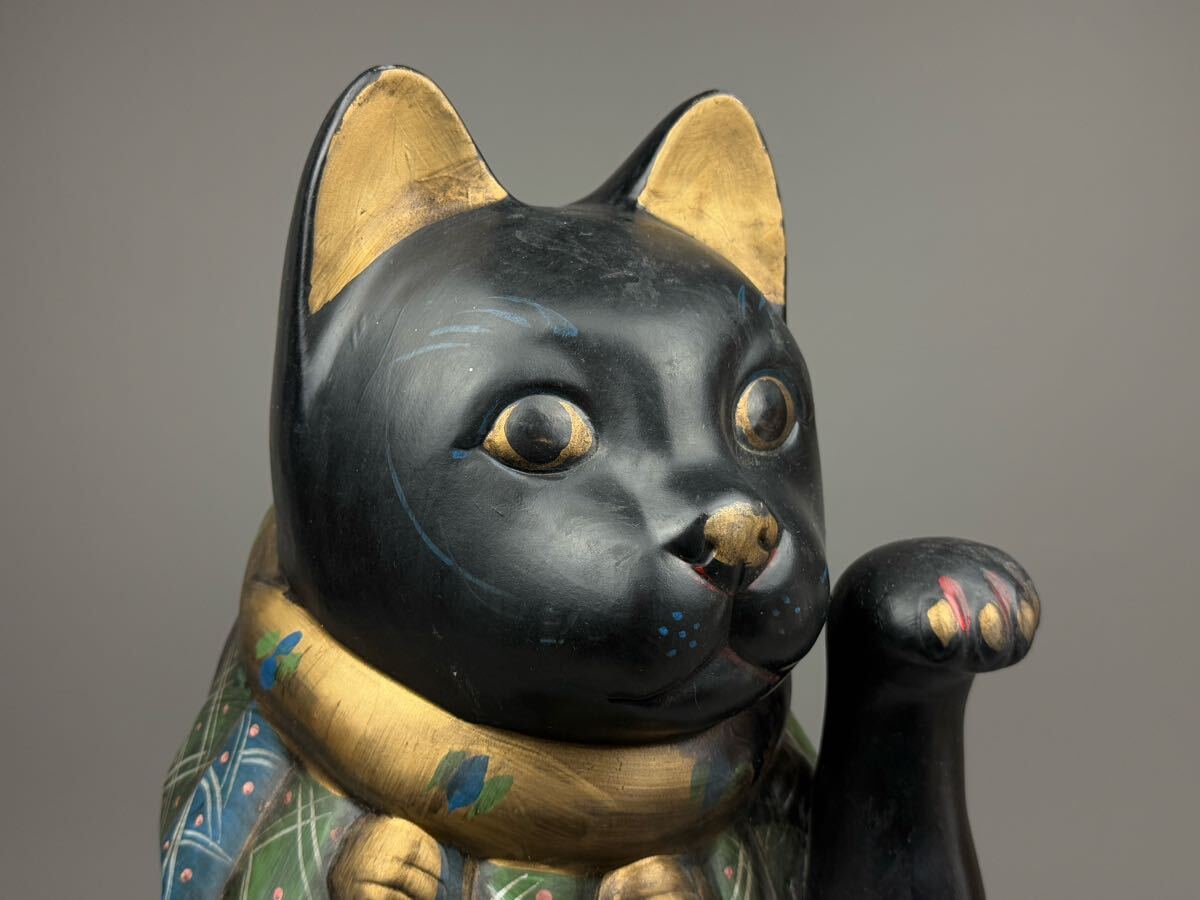 黒猫 招き猫 日本人形 アンティーク 郷土玩具 縁起物 商売繁盛 黒猫 招き猫 日本人形 アンティーク 郷土玩具 縁起物 商売繁盛