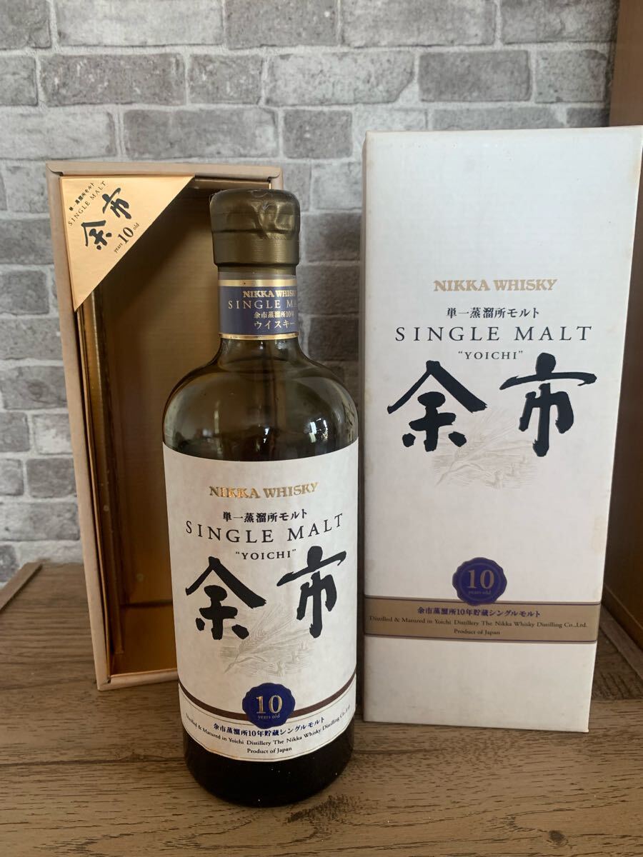 NIKKA ニッカ ウイスキー シングルモルト 旧ラベル 余市12年 古 NIKKA ニッカ ウイスキー シングルモルト 旧ラベル 余市12年 古