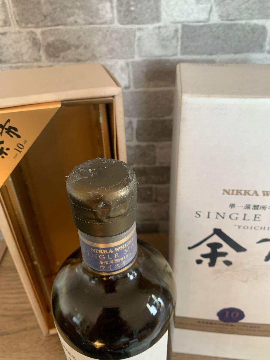 NIKKA ニッカ ウイスキー シングルモルト 旧ラベル 余市12年 古 NIKKA ニッカ ウイスキー シングルモルト 旧ラベル 余市12年 古
