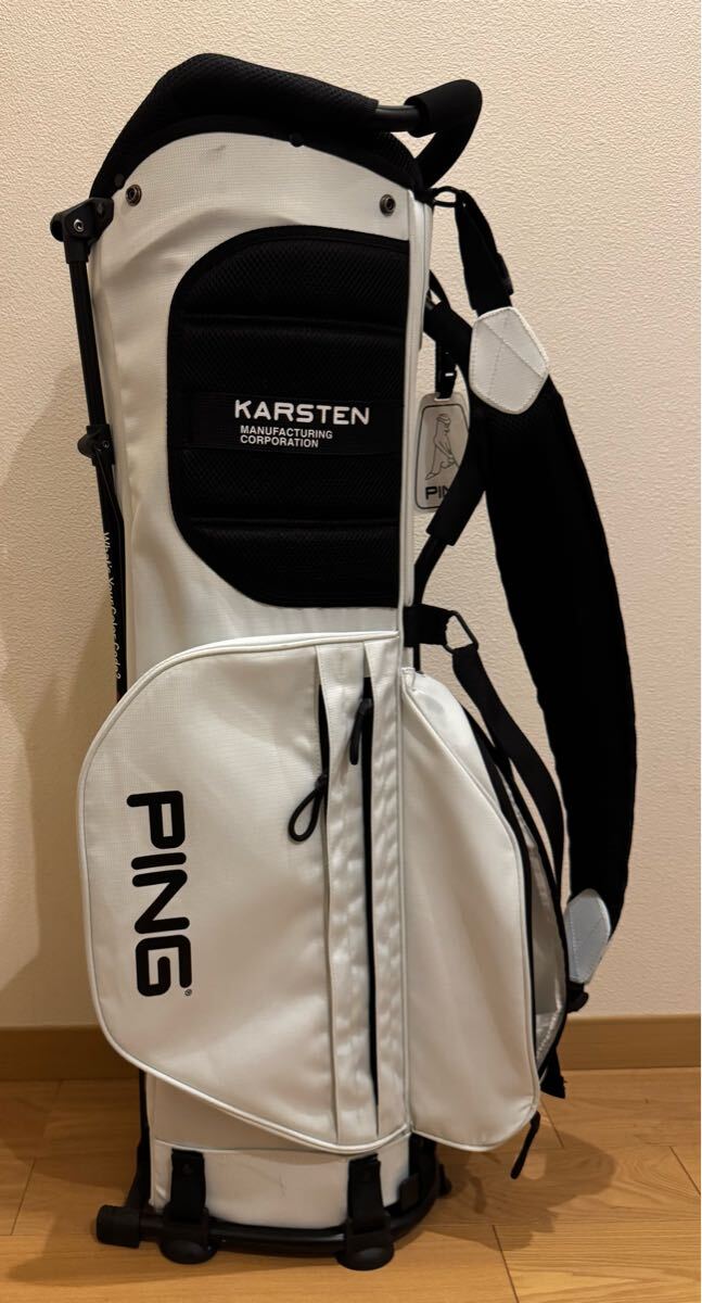 PING ピン スタンド キャディバッグ 白(キャディバッグ)|売買 PING ピン スタンド キャディバッグ 白(キャディバッグ)|売買