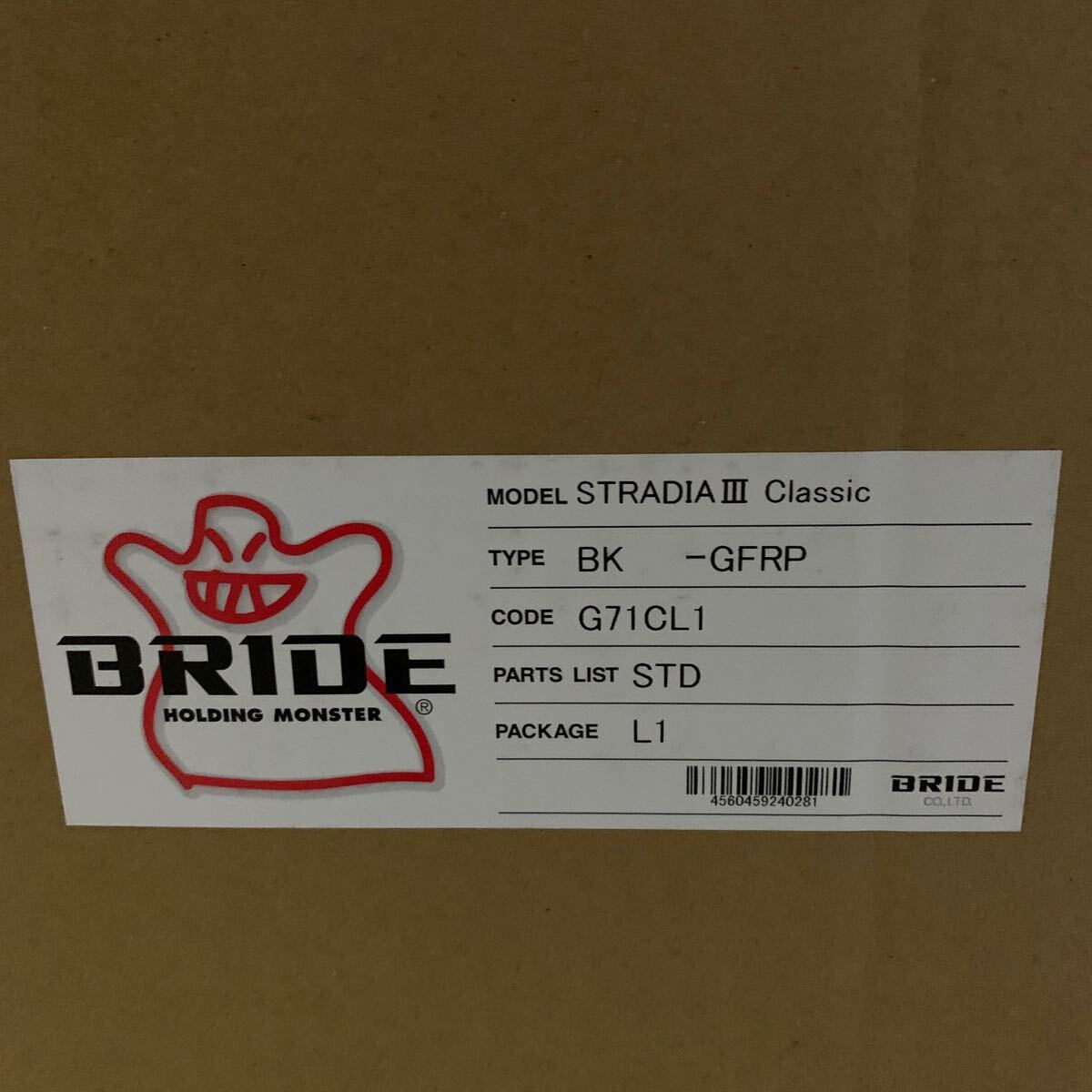  bride BRIDE -тактный latiaⅢ Classic STRADIA Ⅲ classic Hakosuka Ken&Mary S30 240ZG Japan свинья нет samebru130Z R31 R32