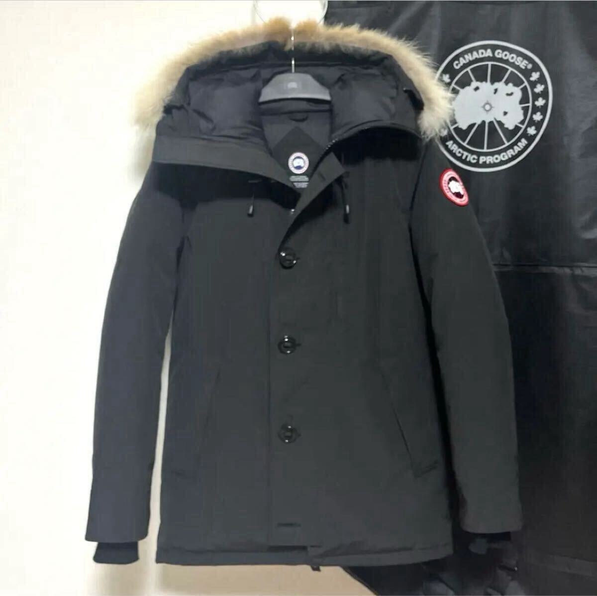 極美品】カナダグース シャトー ブラック Mサイズ(JP Lサイズ 極美品】カナダグース シャトー ブラック Mサイズ(JP Lサイズ