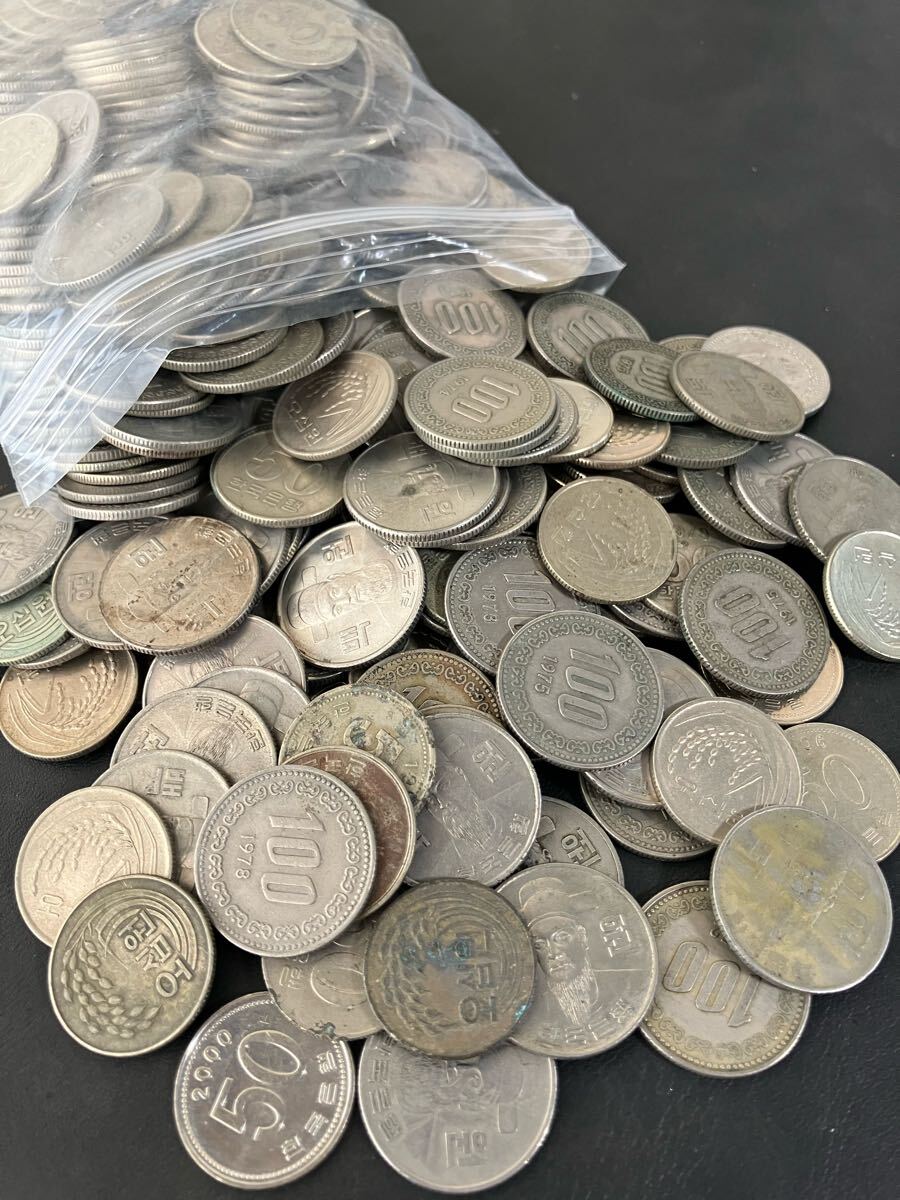 韓国 硬貨 古銭 100ウォン 50ウォン まとめて! 大韓民国 外国 韓国 硬貨 古銭 100ウォン 50ウォン まとめて! 大韓民国 外国