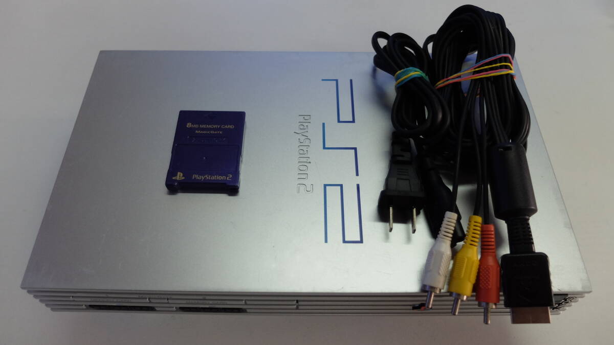 PS2本体セット SCPH-50000TSS サテンシルバー トイザらス限定 PS2本体セット SCPH-50000TSS サテンシルバー トイザらス限定