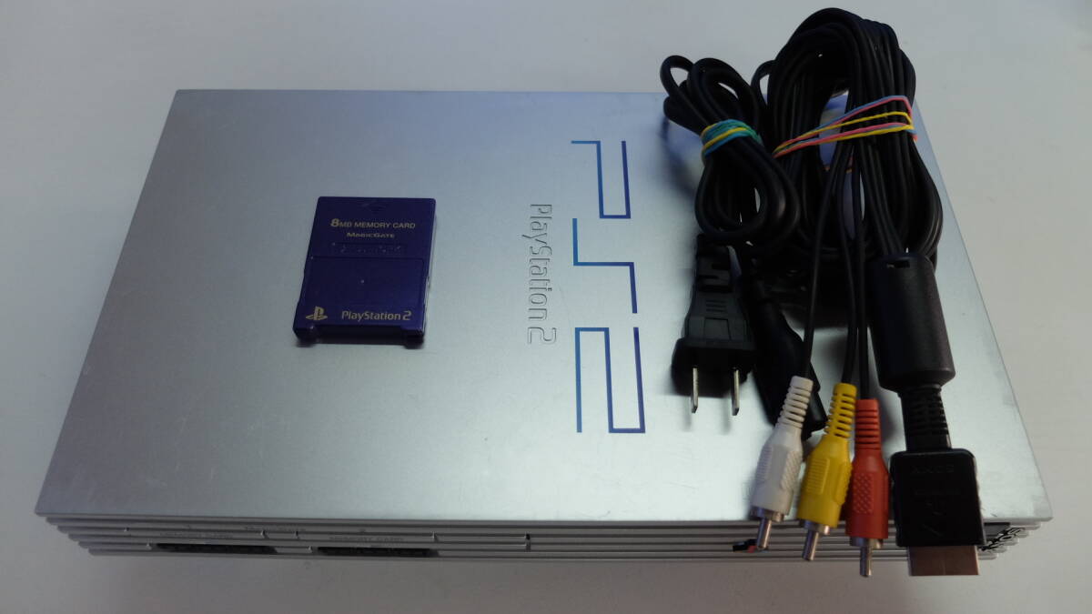 PS2本体セット SCPH-50000TSS サテンシルバー トイザらス限定 PS2本体セット SCPH-50000TSS サテンシルバー トイザらス限定