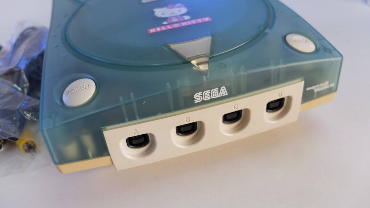 セガドリームキャスト本体セット HKT-3000 ハローキティ 電源 セガドリームキャスト本体セット HKT-3000 ハローキティ 電源