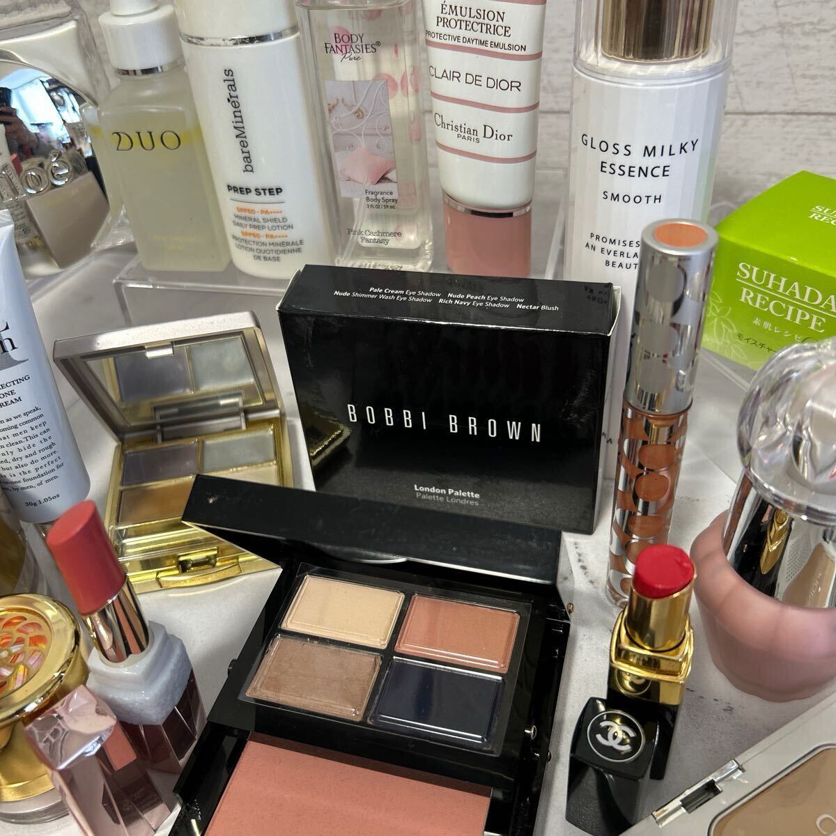 1スタ コスメまとめ化粧品セット CHANEL DIOR LANCOME デパコス 1スタ コスメまとめ化粧品セット CHANEL DIOR LANCOME デパコス
