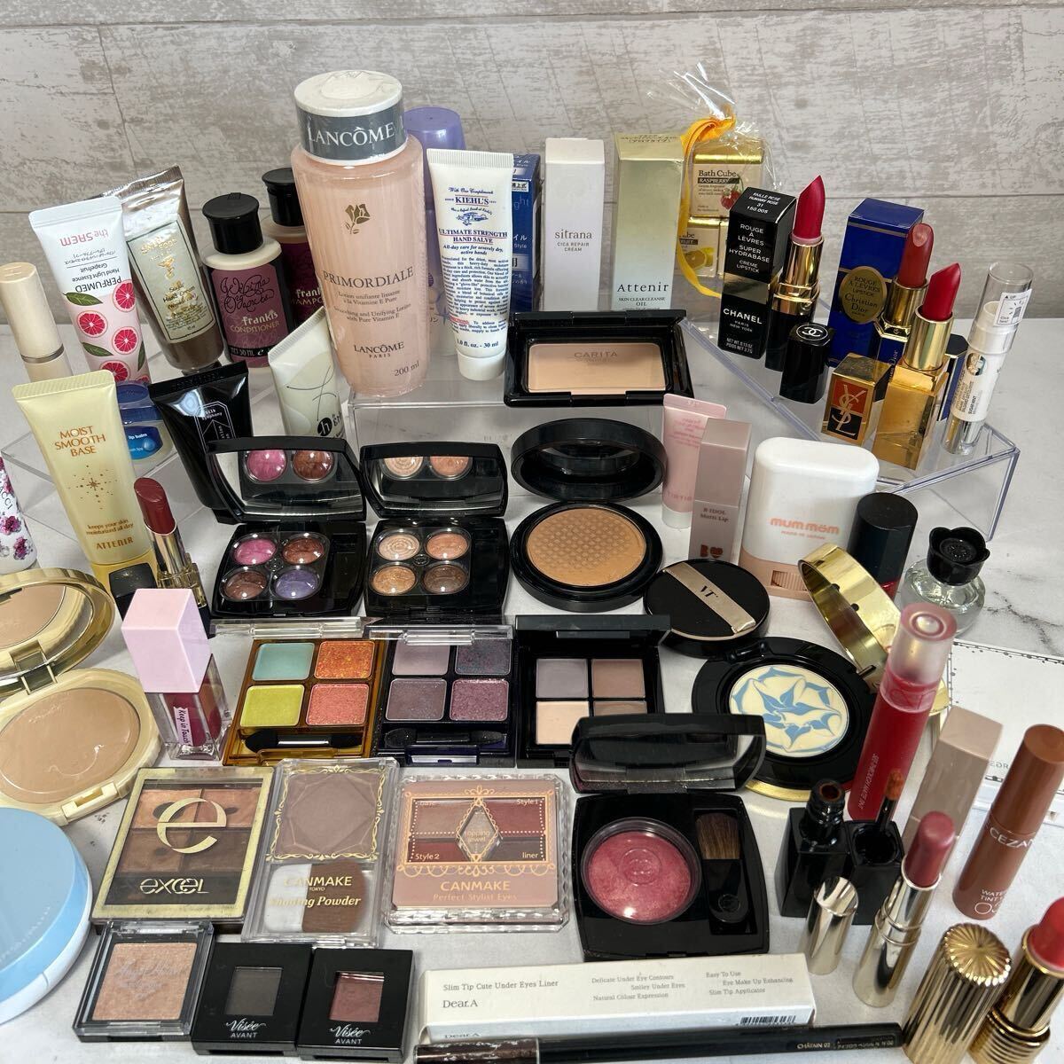 1スタ コスメまとめ化粧品セットDIOR CHANEL MAC LANCOME 1スタ コスメまとめ化粧品セットDIOR CHANEL MAC LANCOME