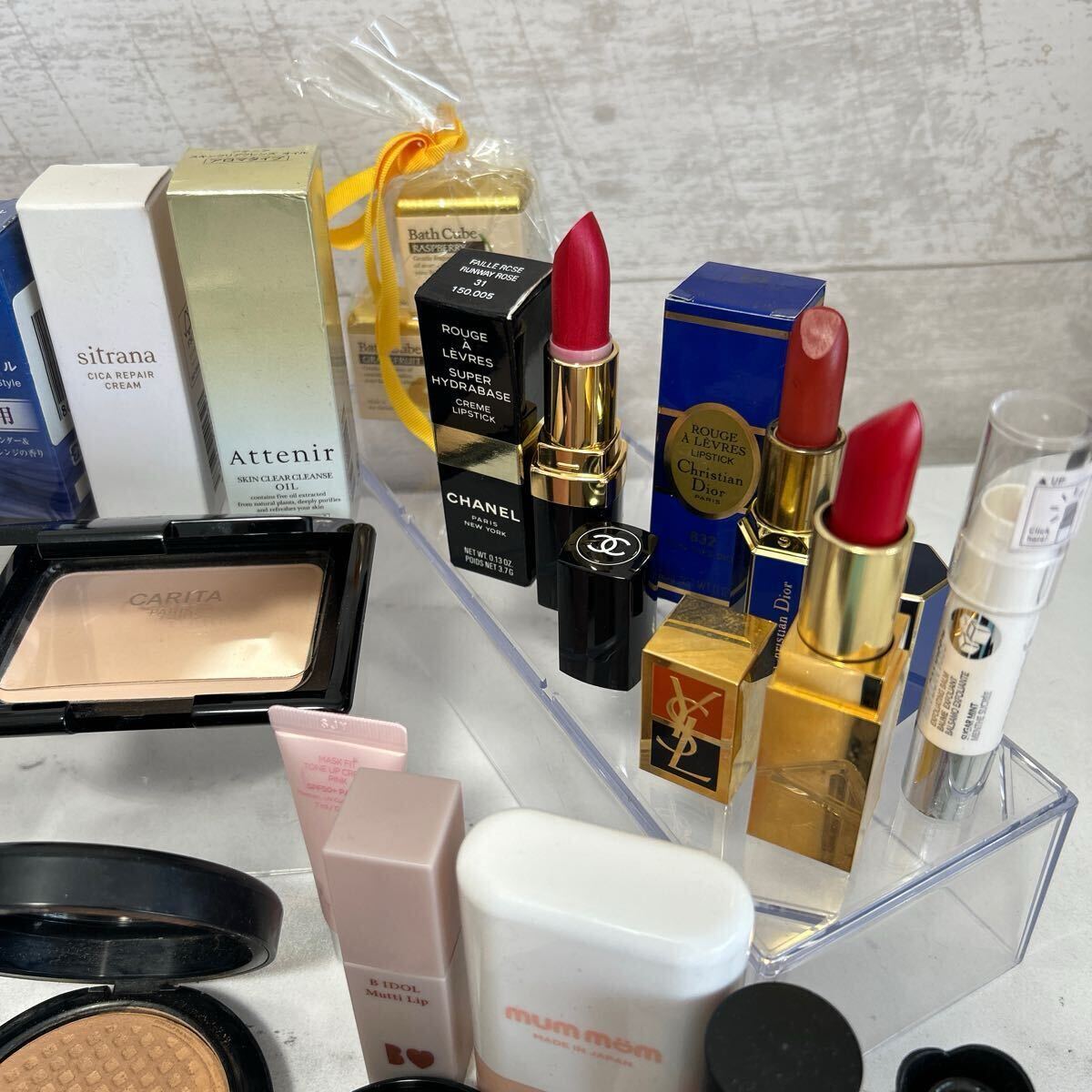 1スタ コスメまとめ化粧品セットDIOR CHANEL MAC LANCOME 1スタ コスメまとめ化粧品セットDIOR CHANEL MAC LANCOME