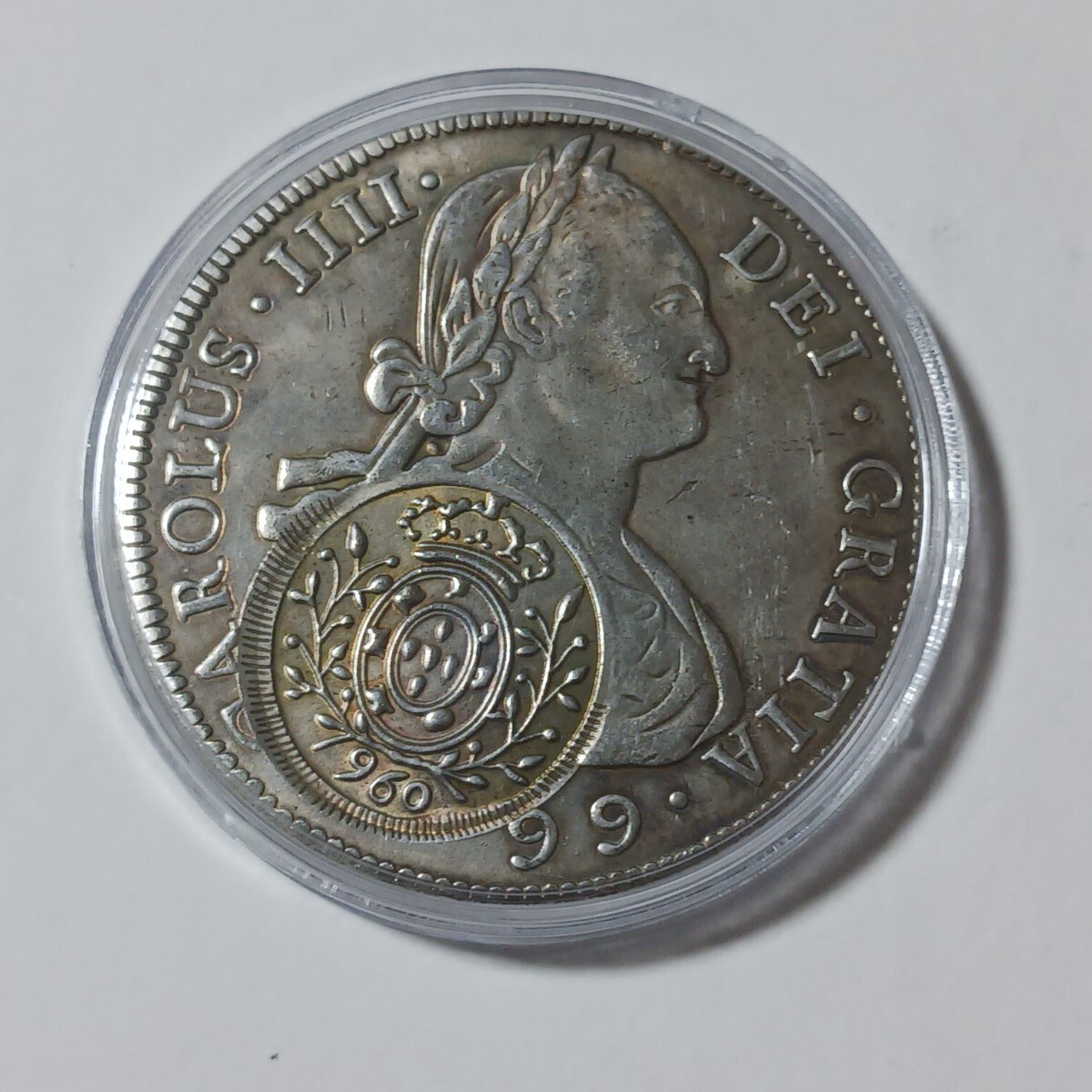 ブラジル 銀貨 古銭 チャールズ4世 1960年 ボリビア ブラジル ブラジル 銀貨 古銭 チャールズ4世 1960年 ボリビア ブラジル