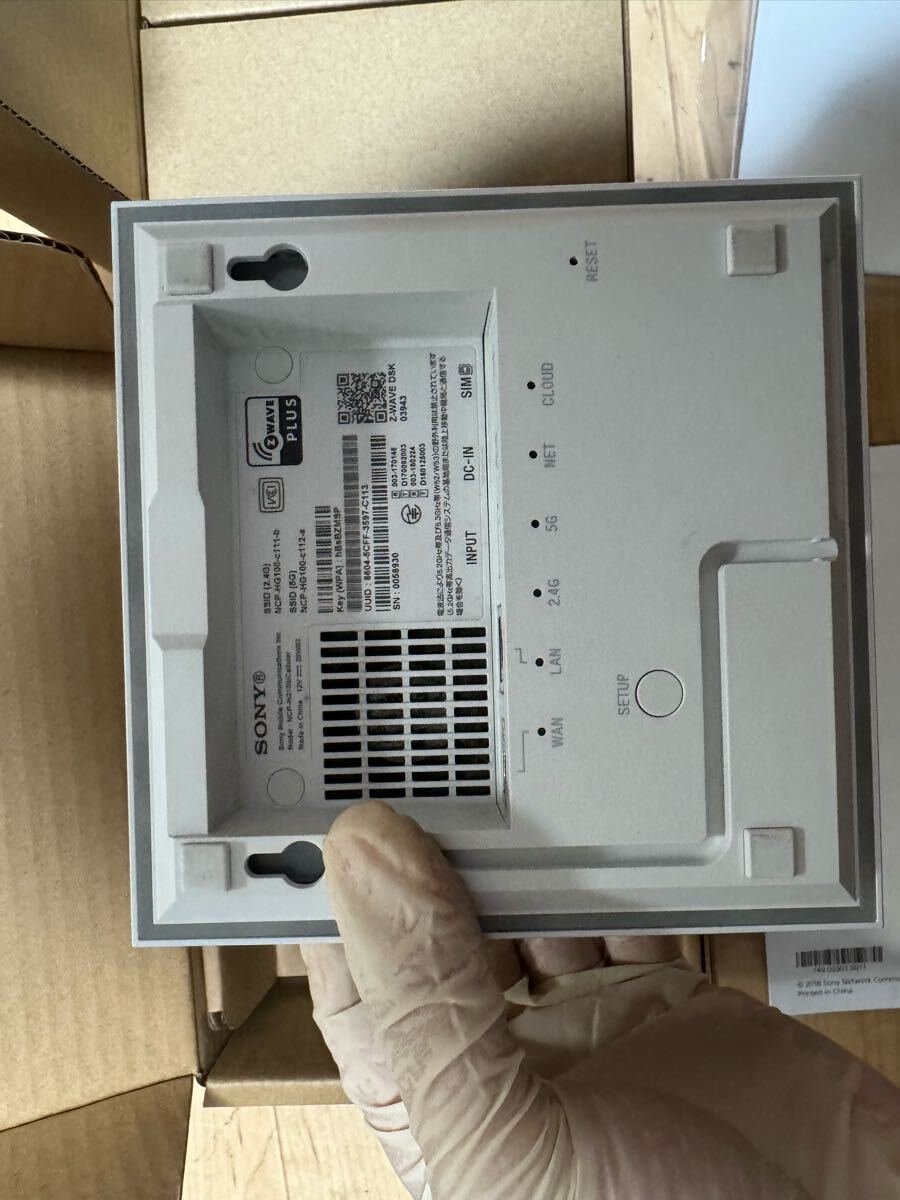 SONY NCP-CC100 NCP-HG100 AIホームゲートウェイ 室内 SONY NCP-CC100 NCP-HG100 AIホームゲートウェイ 室内