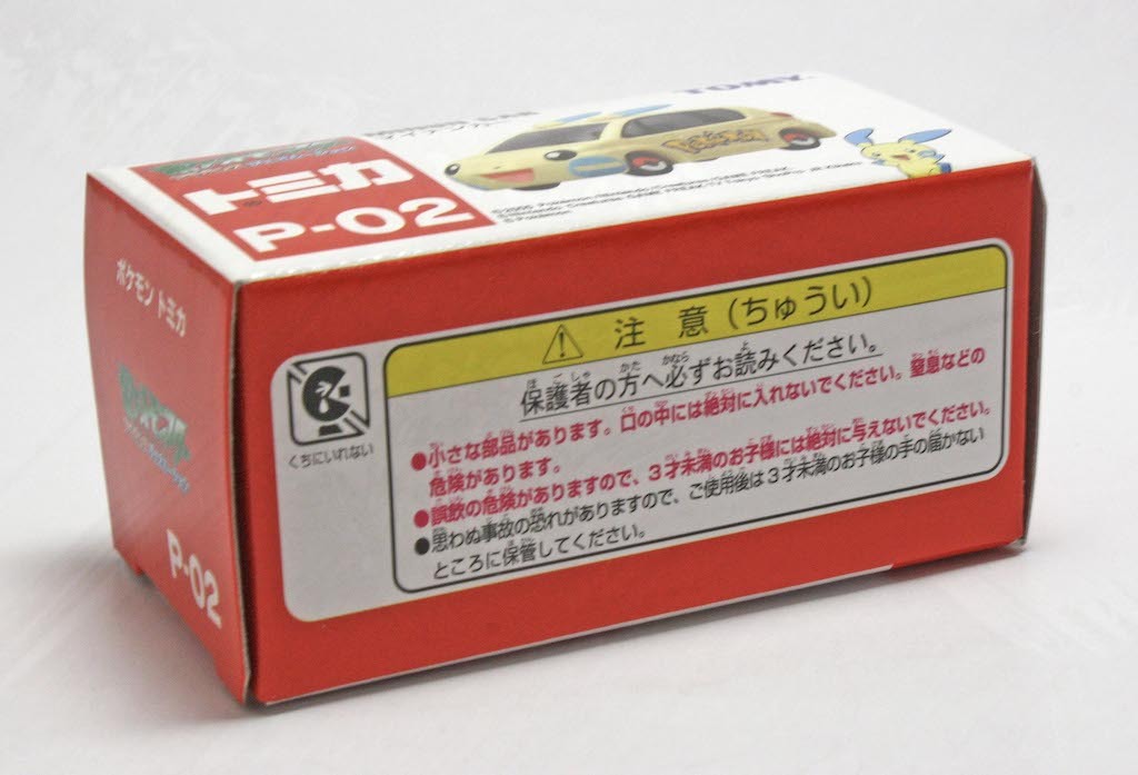 Tomica P-02 POKEMON MINUN CAR minor n машина