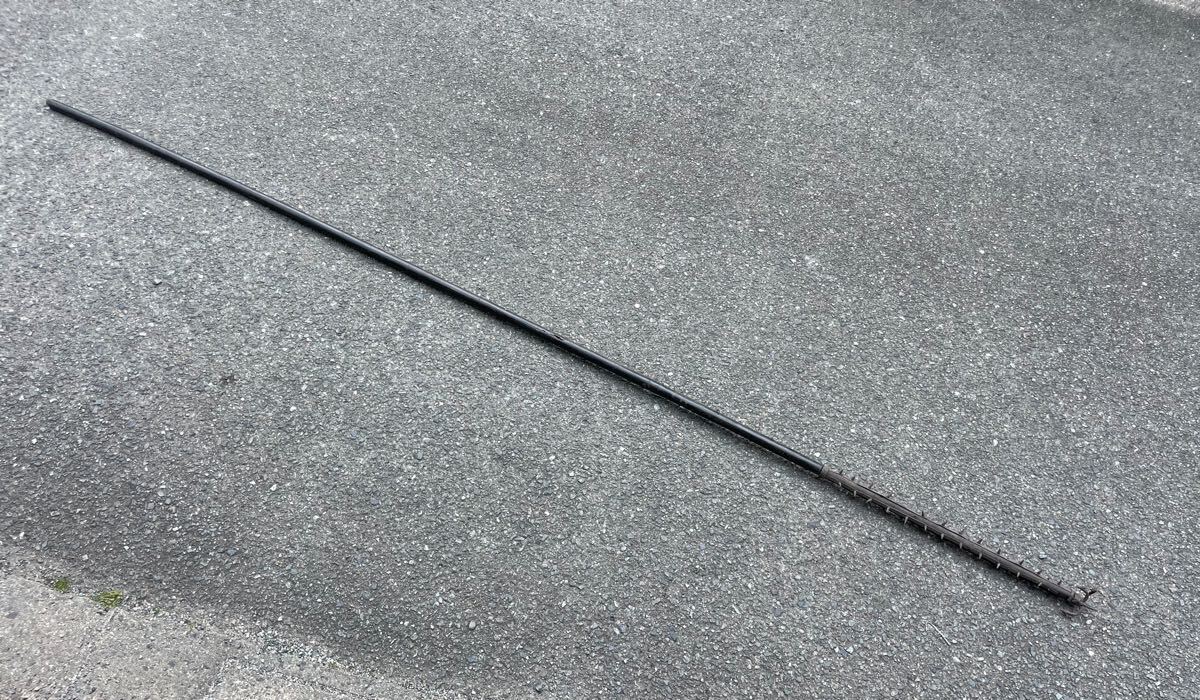 袖がらみ 槍 江戸時(shí)代の特殊武器 刺股 武具 全長(zhǎng)約cm 時(shí)代物 古鉄 アンティーク 骨董品 江戸期 舞踴 刀剣美術(shù) 日本刀 薙刀 古美術(shù)品