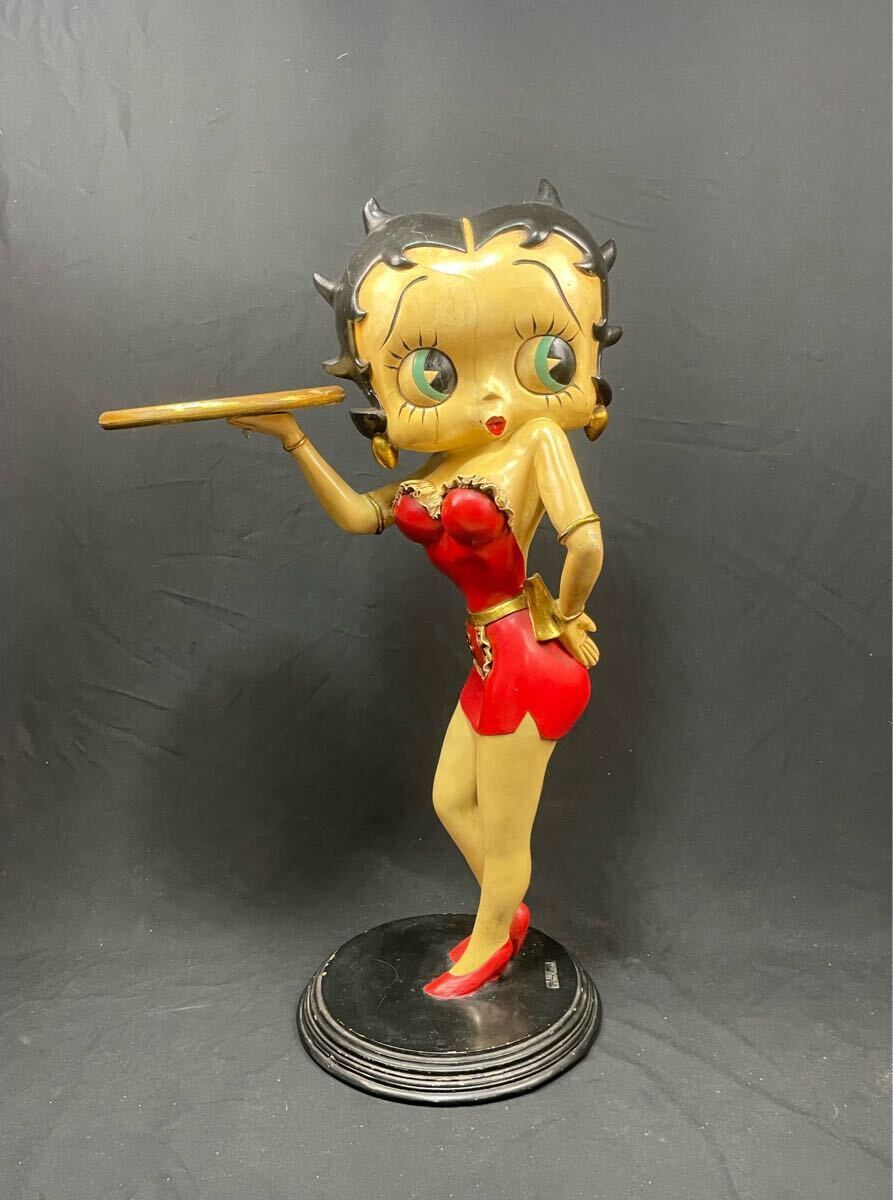 お歳暮 のし 希少Betty Boopベティちゃん特大 高さ約94cmオブジェ 置物 その他