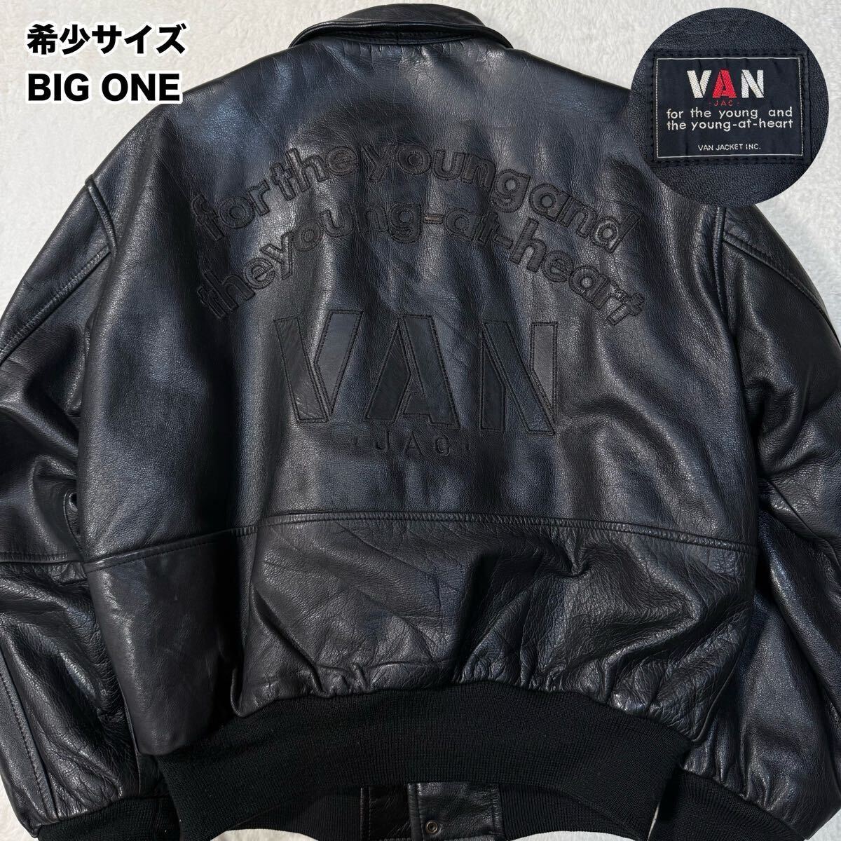 激レア VAN JAC ヴァンヂャケット メンズXXL相当 BIG ONE 大きい 激レア VAN JAC ヴァンヂャケット メンズXXL相当 BIG ONE 大きい