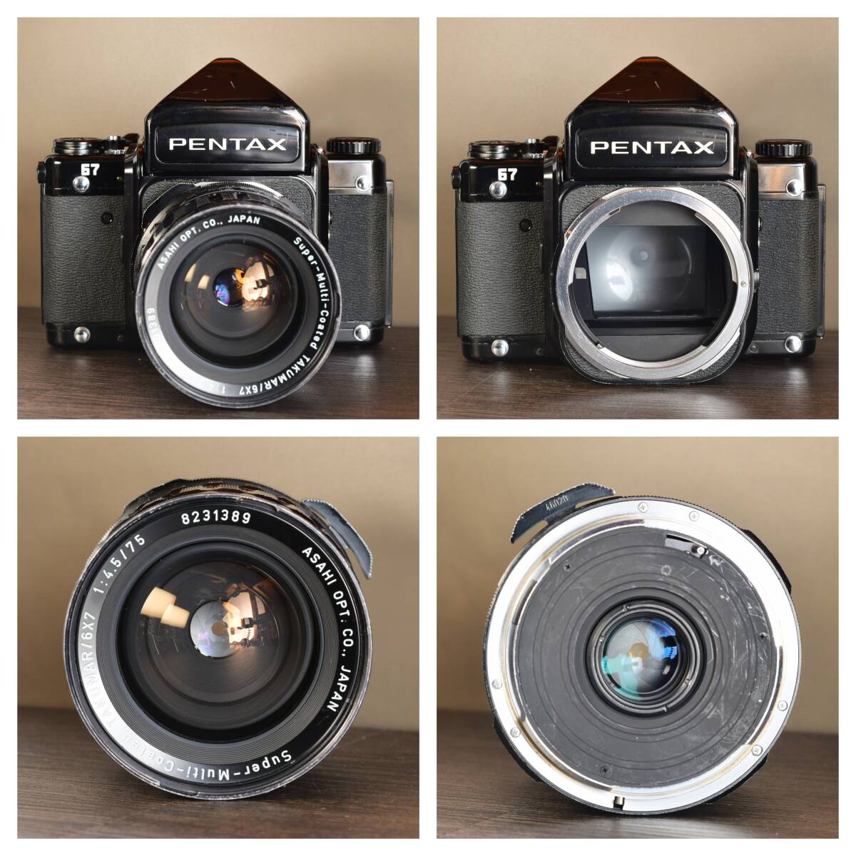 動画あり】分解清掃・整備済み PENTAX 67 後期 ペンタックス 6×7 動画あり】分解清掃・整備済み PENTAX 67 後期 ペンタックス 6×7