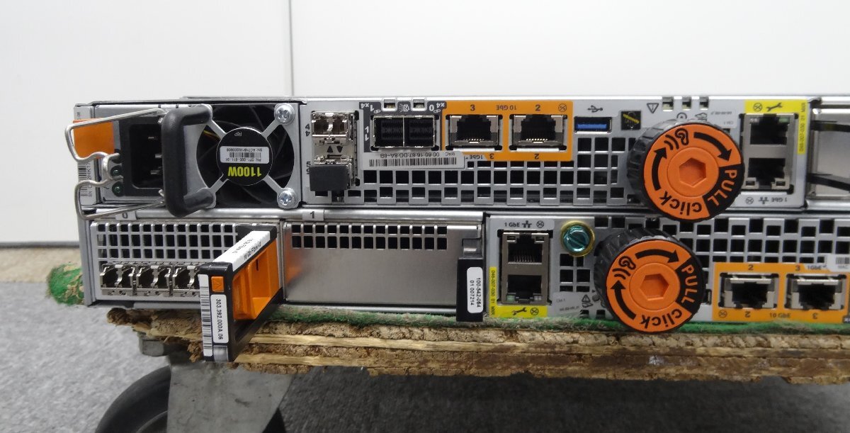 DELL　EMC Unity OPE25　ストレージ　1.8TB×8　400GB×13　600GB×4　メモリ48GB　管理No.5A1533