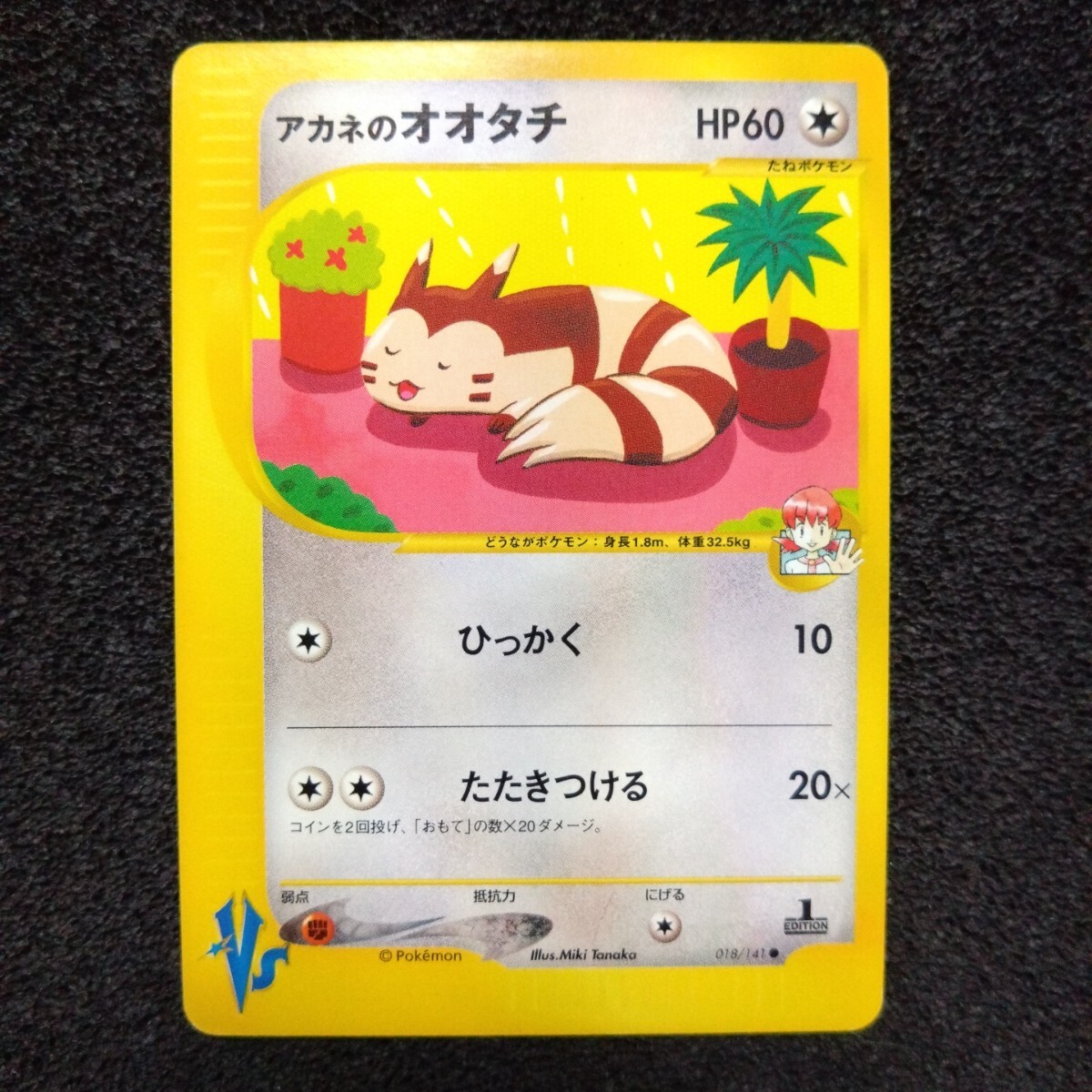 ポケモンカードVS アカネのオオタチ 1ED 018/141 ○(シングル ポケモンカードVS アカネのオオタチ 1ED 018/141 ○(シングル