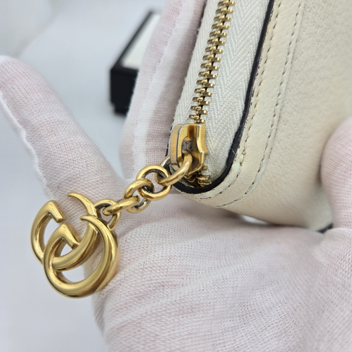 箱付き GUCCI グッチ ラウンドファスナー 長財布 財布 GG 箱付き GUCCI グッチ ラウンドファスナー 長財布 財布 GG