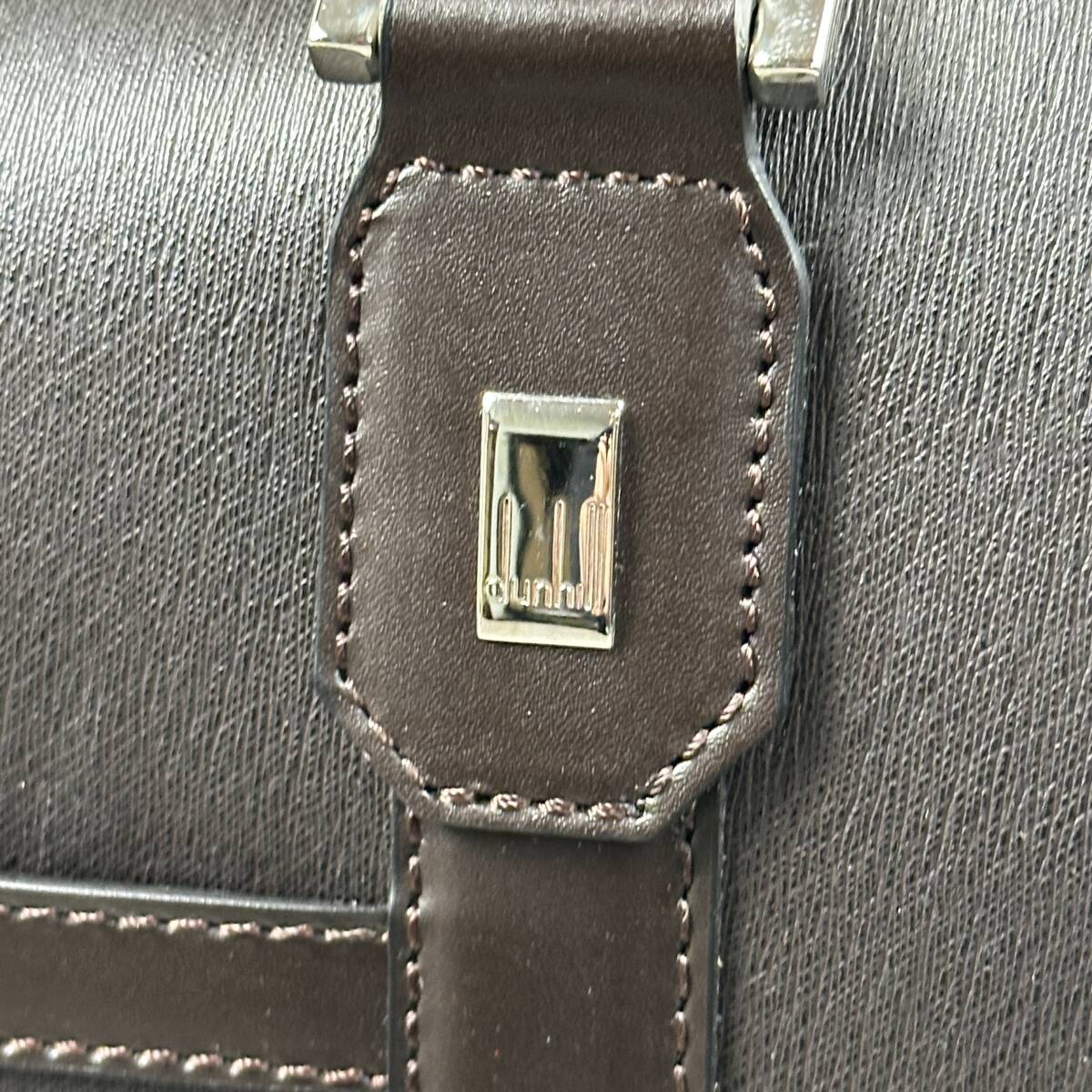 !_dunhill Dunhill бизнес сумка "Boston bag" 2way сумка темно-коричневый (RB-077)