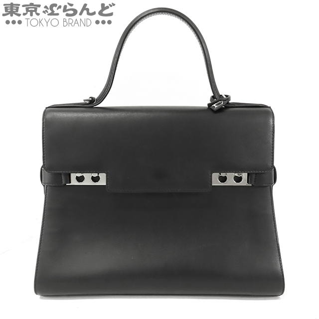 240101788254 デルボー DELVAUX タンペート GM ブラック カーフ 240101788254 デルボー DELVAUX タンペート GM ブラック カーフ
