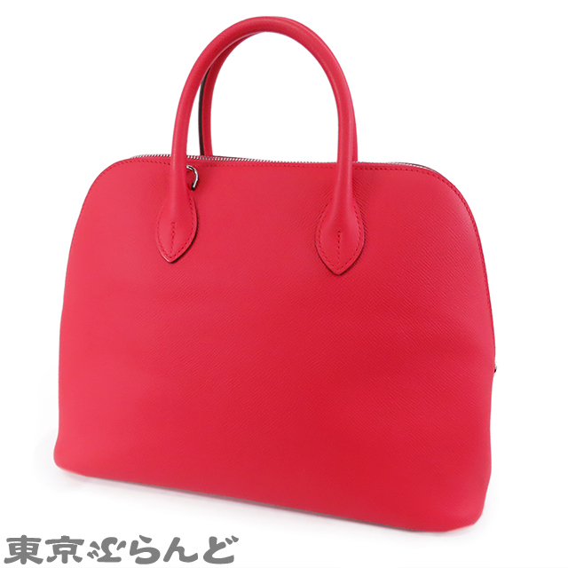 101767978 エルメス HERMES ボリード 1923 30 D刻印 ローズエクストリーム シルバー金具 エプソン 2WAY ショルダーバッグ ハンドバッグ