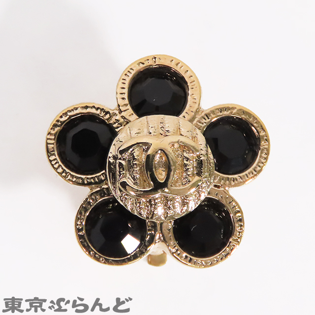 シャネル ゴールドプレート ココマーク フラワーイヤリング 101781687 シャネル CHANEL ココマーク フラワー イヤリング 06A