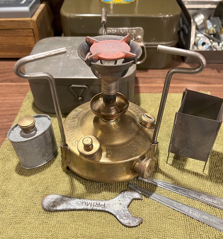 プリムス PRIMUS No.96【1923年製造】灯油ストーブ本体 + 収納 プリムス PRIMUS No.96【1923年製造】灯油ストーブ本体 + 収納
