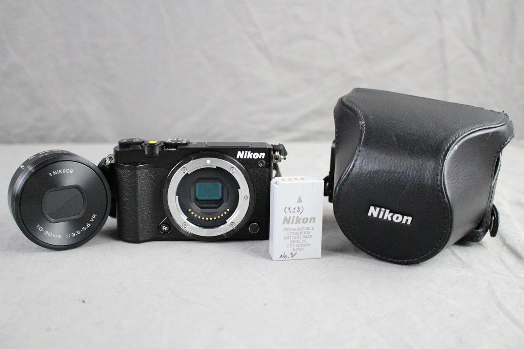B】Nikon 1J5 ミラーレス一眼 ブラック + 1 NIKKOR 10-30MM f3.5 B】Nikon 1J5 ミラーレス一眼 ブラック + 1 NIKKOR 10-30MM f3.5
