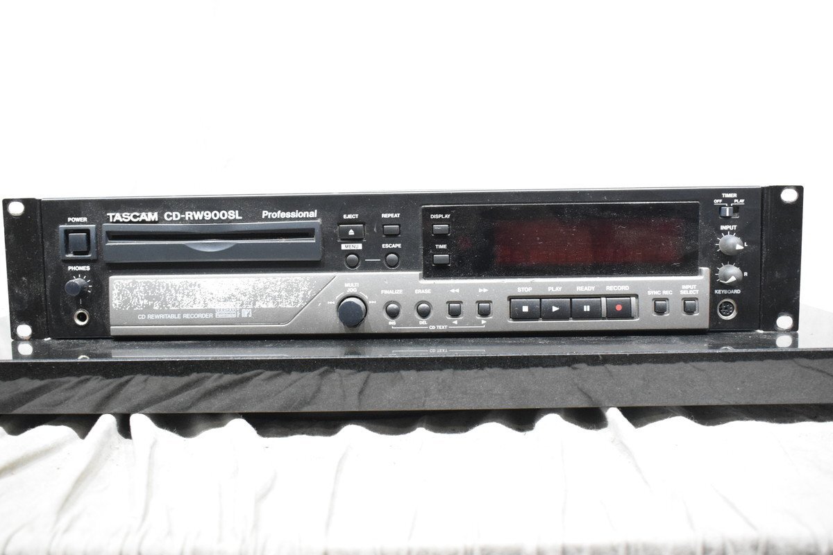 ★TASCAM★ タスカム 業務用CDレコーダー CD-RW900SL / 動作品・メンテ済 / 2013年製 / 使用頻度少 / 取扱説明書 付属 ★TASCAM★ タスカム 業務用CDレコーダー CD-RW900SL / 動作品・メンテ済 / 2013年製 / 使用頻度少 / 取扱説明書 付属