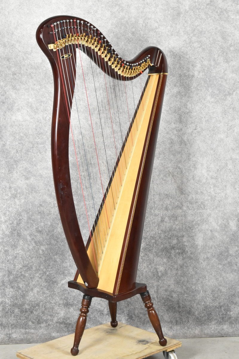 C】AOYAMA HARP 130DB アイリッシュハープ 青山ハープ 34弦 C】AOYAMA HARP 130DB アイリッシュハープ 青山ハープ 34弦