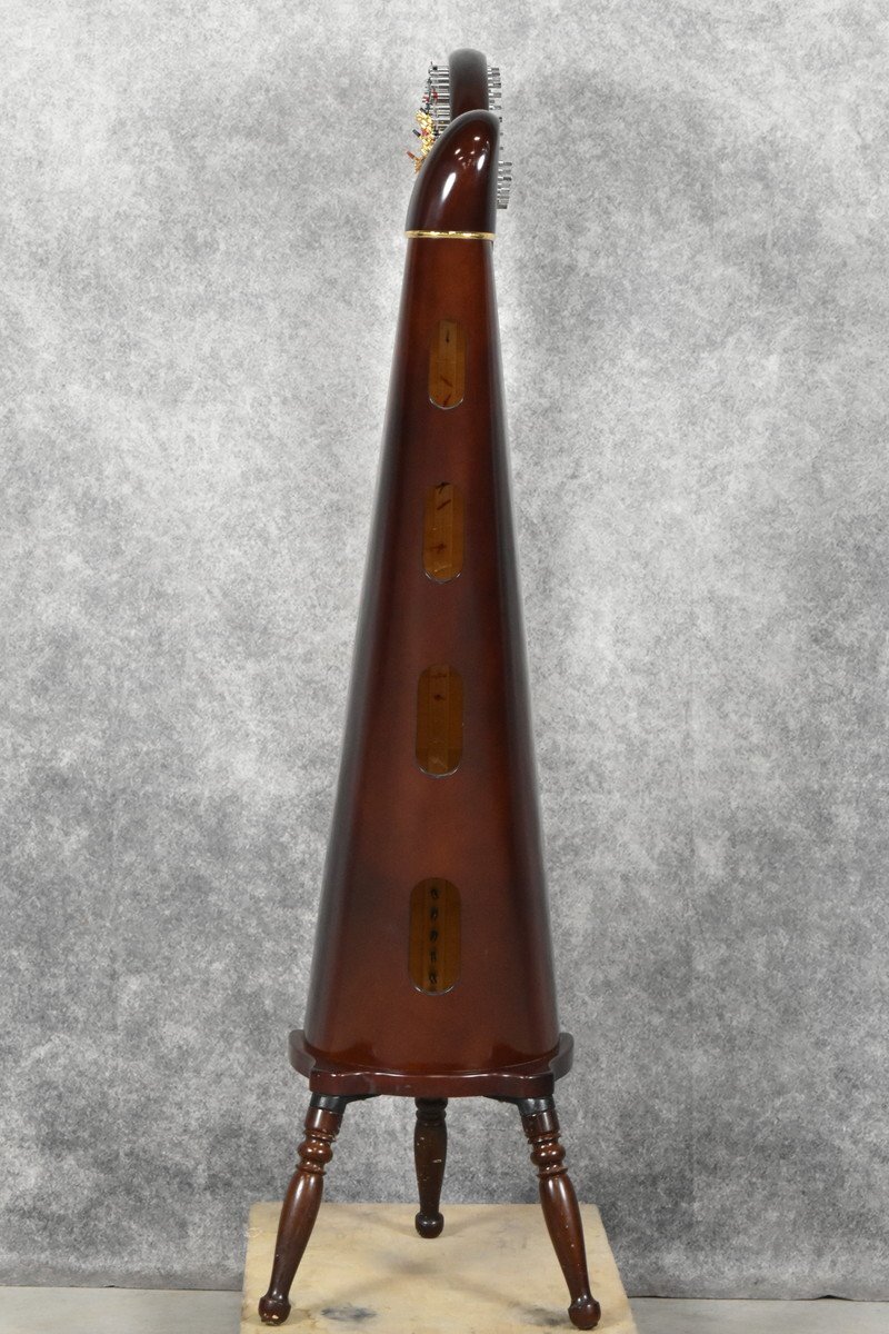 C】AOYAMA HARP 130DB アイリッシュハープ 青山ハープ 34弦 C】AOYAMA HARP 130DB アイリッシュハープ 青山ハープ 34弦