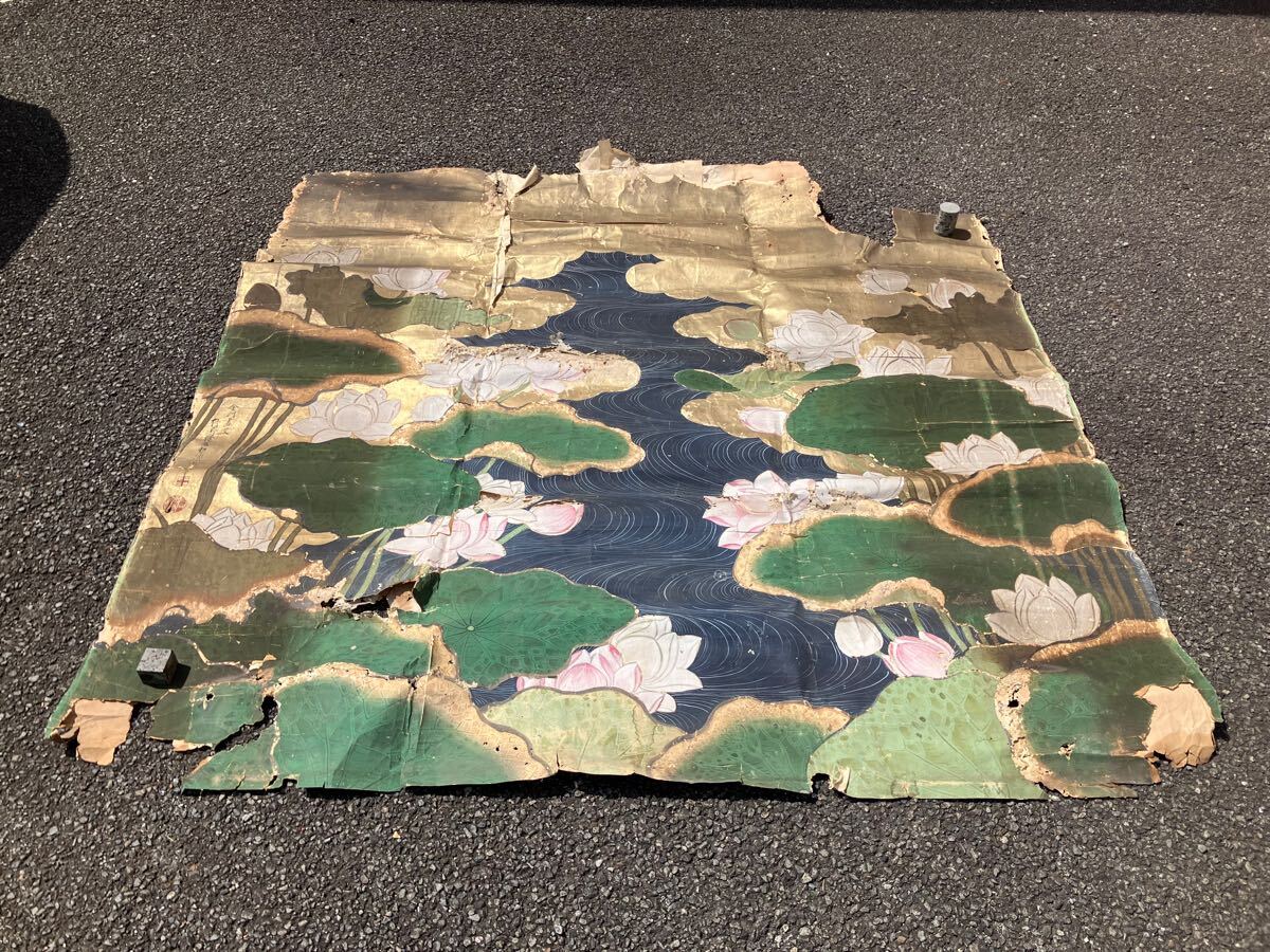 ◇油絵 キャンバス画 6F K.Yokoyama ◇A-2607