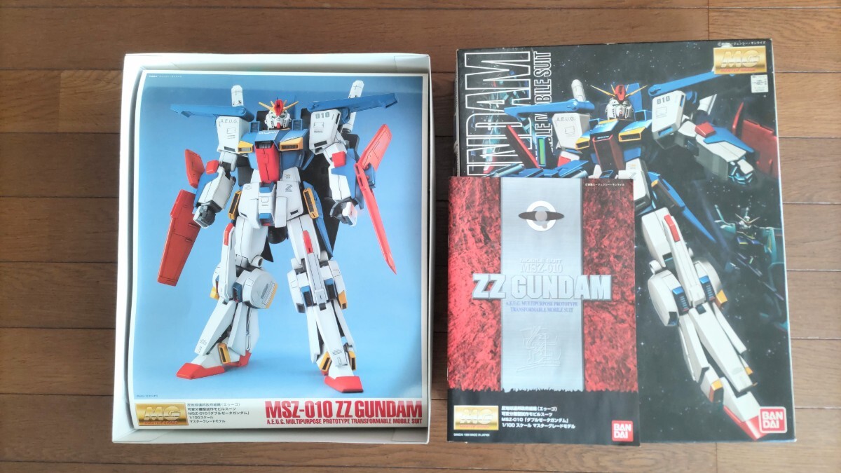 MG ZZガンダム 1/100 未組立 MSZ-010 バンダイ ガンプラ ZZ MG ZZガンダム 1/100 未組立 MSZ-010 バンダイ ガンプラ ZZ