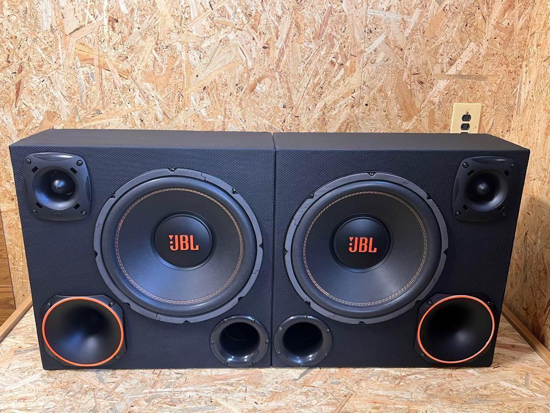 2個セットJBL サブウーファー 12インチウーハーボックス3WAY 外 2個セットJBL サブウーファー 12インチウーハーボックス3WAY 外