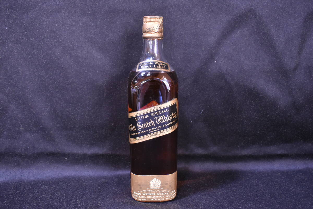 ○未開栓/特級/ジョニーウォーカー/黒ラベル/ウイスキー/Johnnie Walker/Black Label/43度/760ml/UDT113