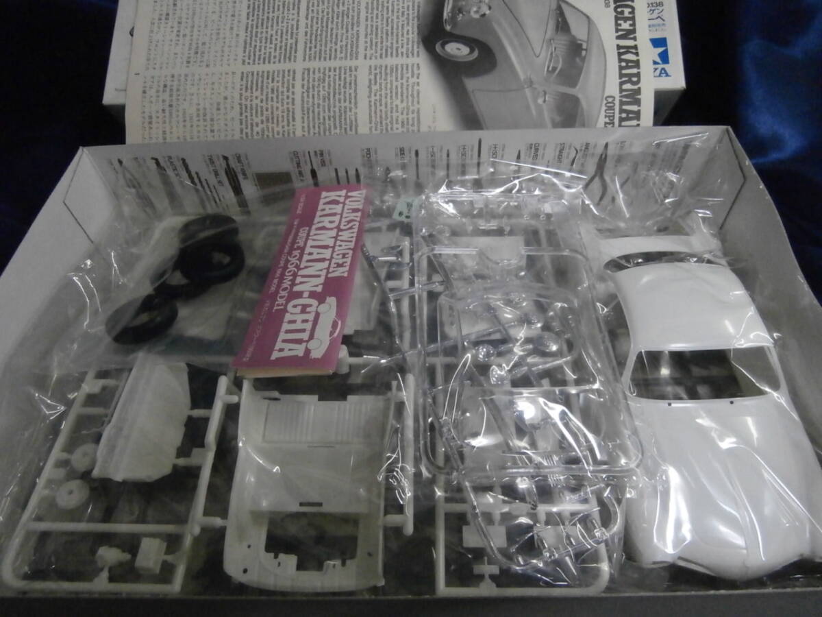タミヤ 1/24 №138 カルマン・ギア クーペ VOLKSWAGEN KARMANN タミヤ 1/24 №138 カルマン・ギア クーペ VOLKSWAGEN KARMANN