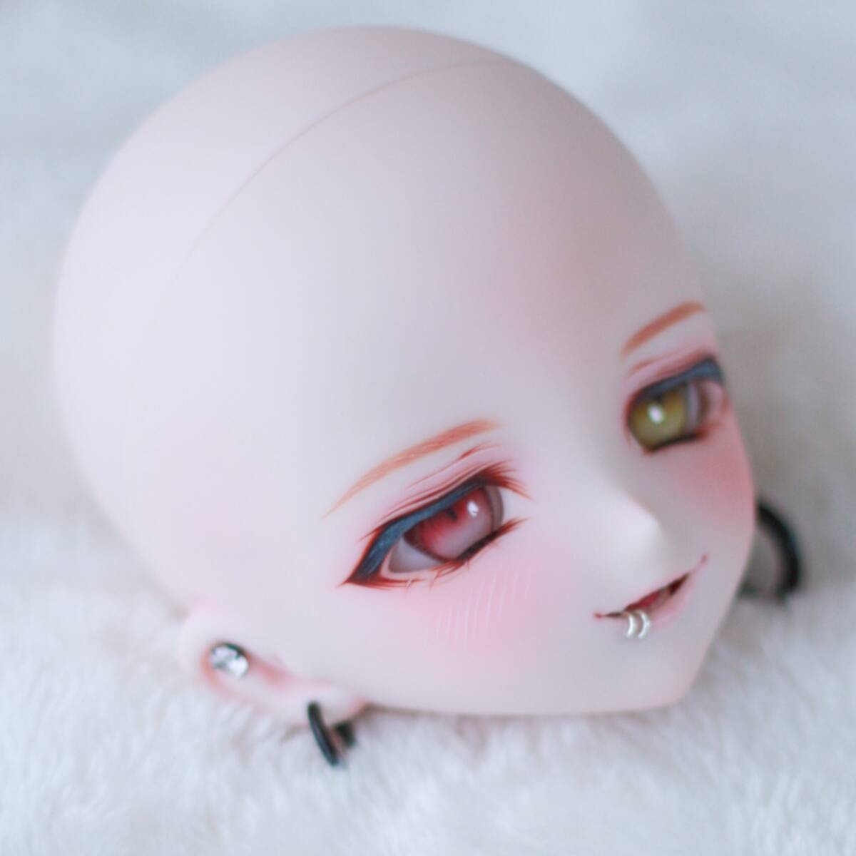 DDH - 10 カスタムヘッド ( SW肌 ) ソフビ盛り + アイ3点 + 舌 DDH - 10 カスタムヘッド ( SW肌 ) ソフビ盛り + アイ3点 + 舌
