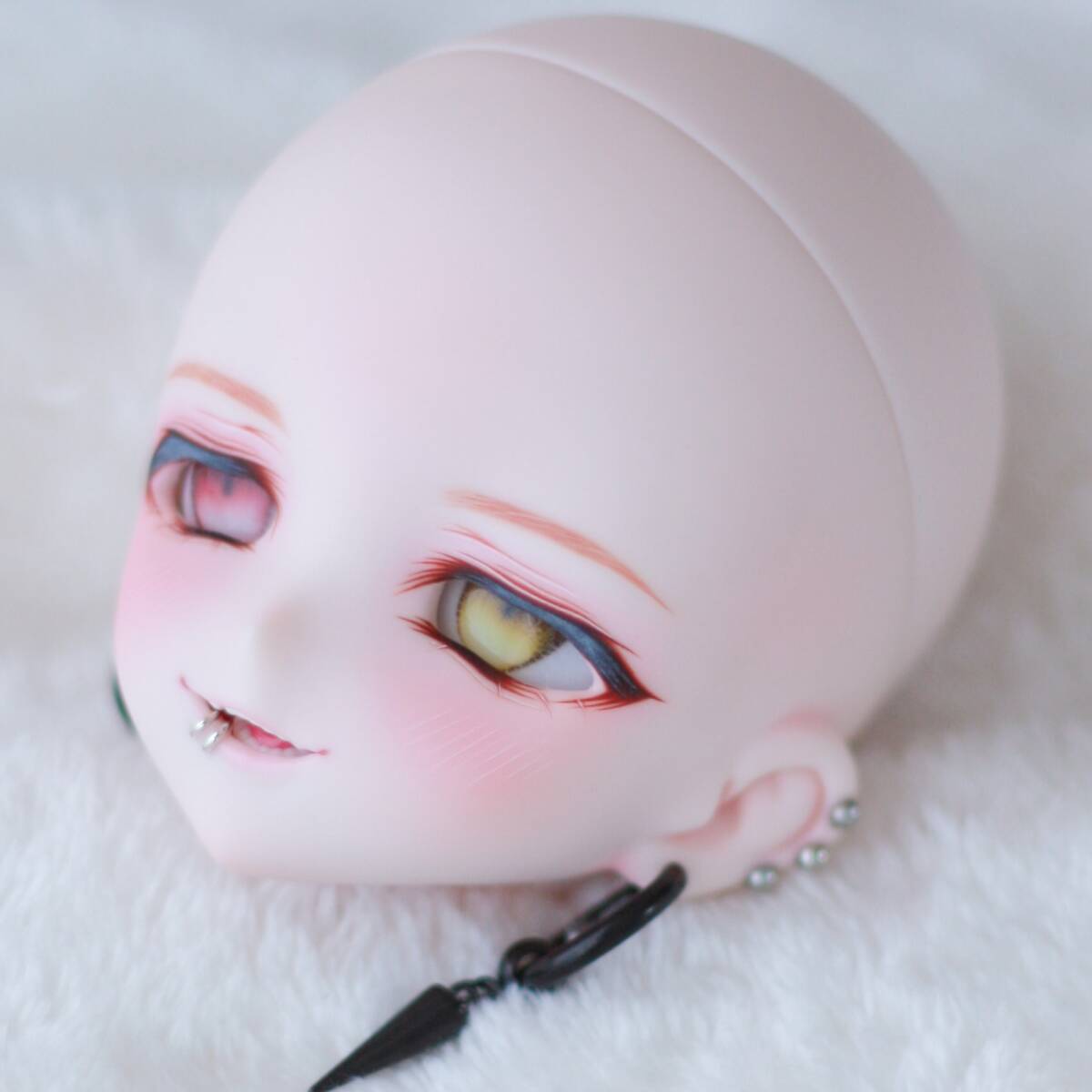 DDH - 10 カスタムヘッド ( SW肌 ) ソフビ盛り + アイ3点 + 舌 DDH - 10 カスタムヘッド ( SW肌 ) ソフビ盛り + アイ3点 + 舌